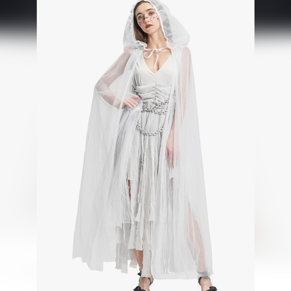 Corpse Bride Costume NWT CHAIN NOT INCLUDED